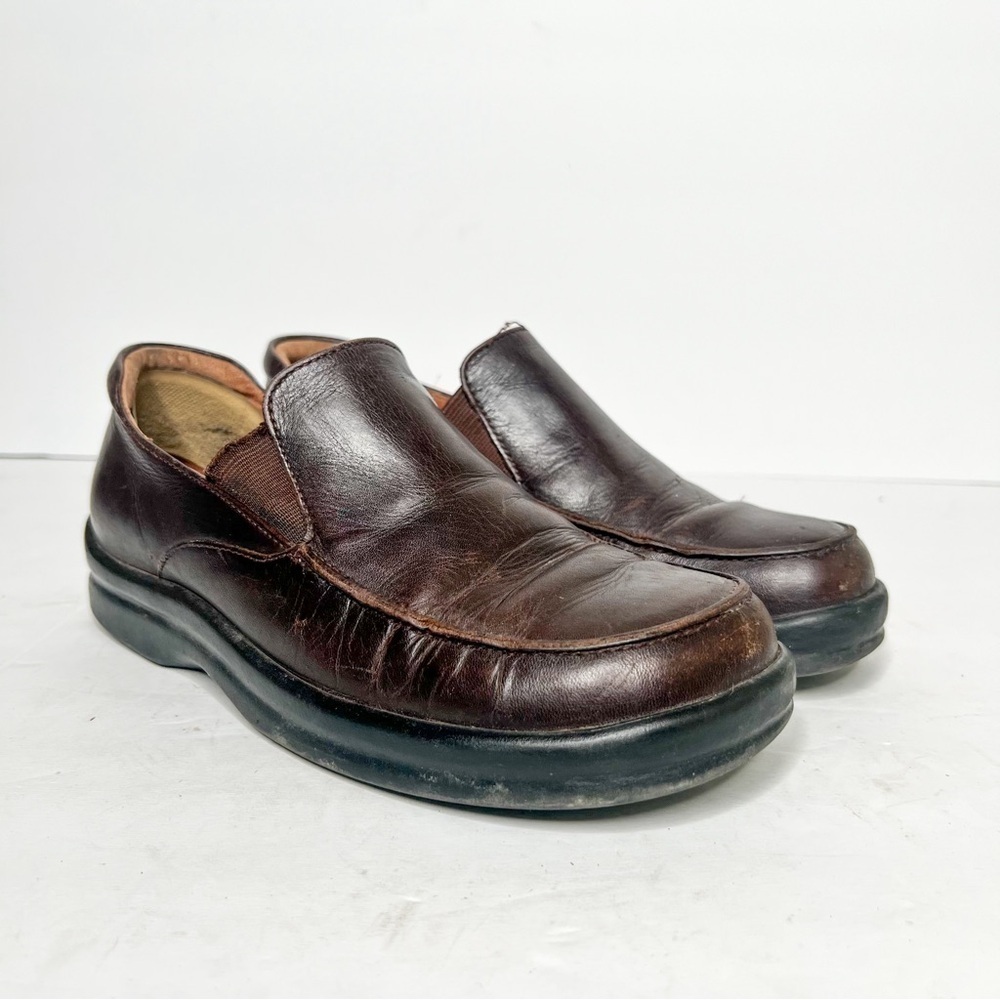 Birkenstock Footprint Brown Leather Loafer Size 36 5 Women’s
